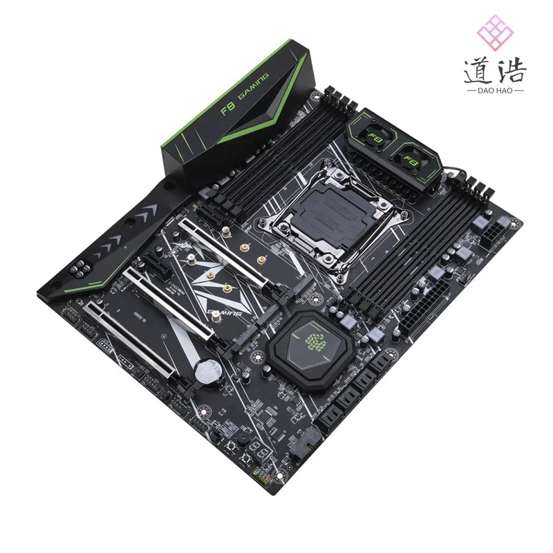 HUANANZHI X99-F8 마더보드 256GB M.2 SATA3.0 LGA 2011-3 DDR4 C612 메인보드 완전 작동 리퍼