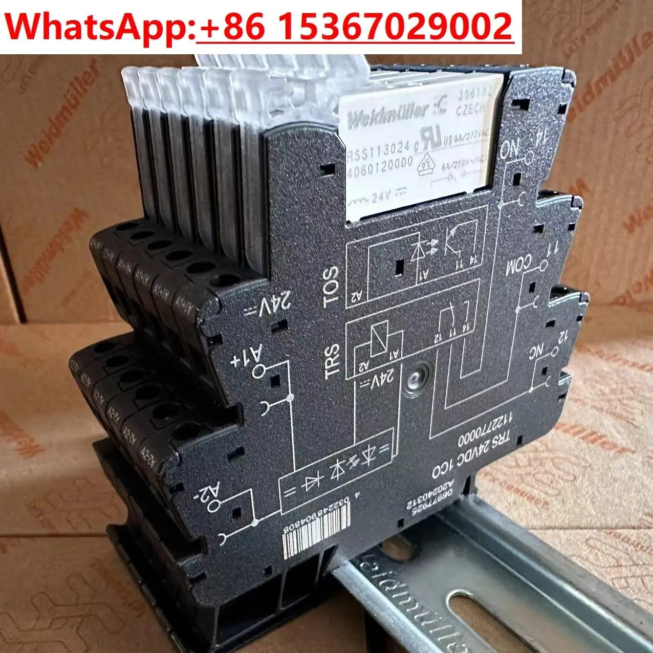 초박형 릴레이 TRS24VDC1CO 1122770000 정상 개방 24V
