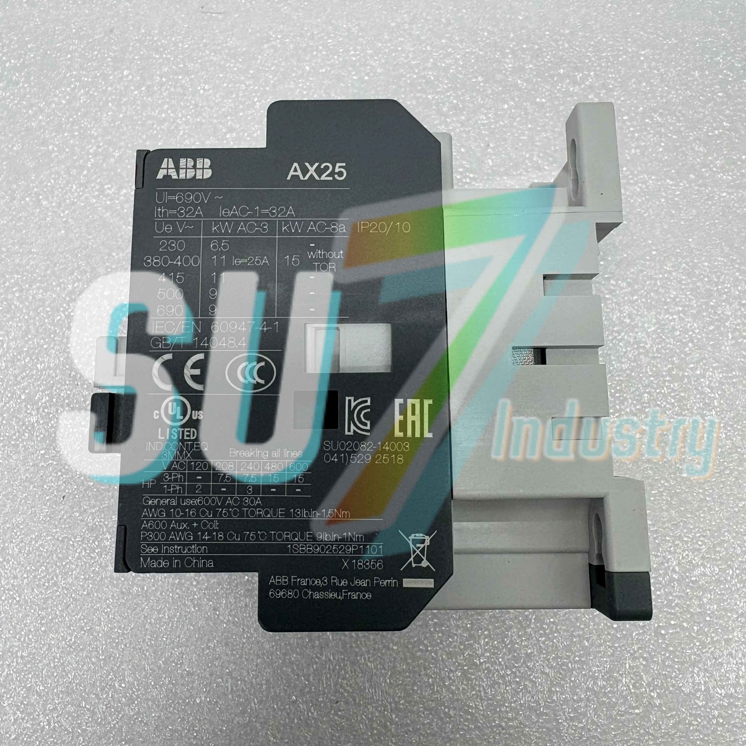 AX25-30-10 전기 AC 접촉기 AC110V