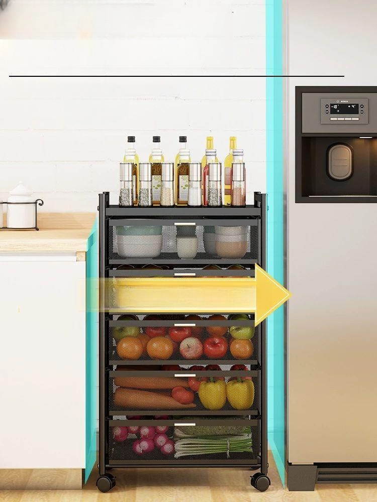 이동식 세탁실틈새수납장 철제 가로 높이 폭 제작 옆 정리함 설치 앵글 바퀴달린선반 - 상세 이미지 5