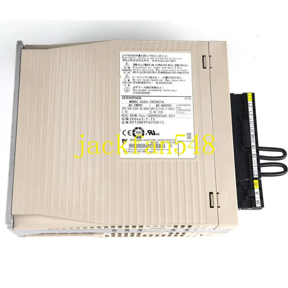 Yaskawa SGDV-5R5A01A 서보 드라이버 신형 1PC