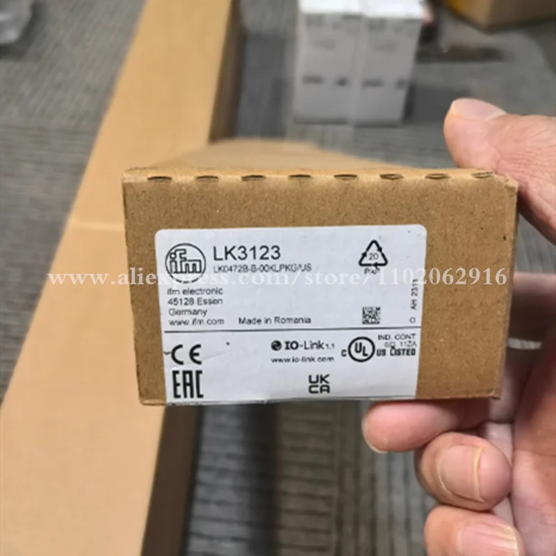 오리지널 IFM 액체 레벨 센서 LK3123 LK3124