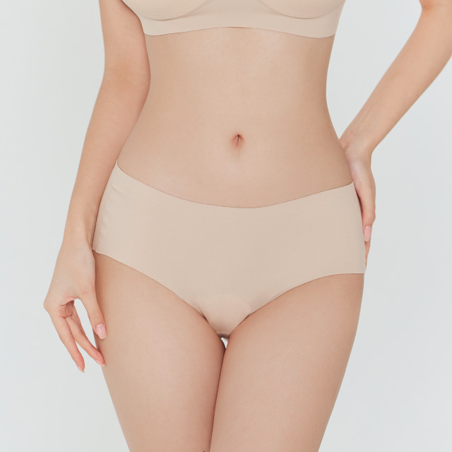 [N배송] [3pack] 크라시앙 리얼컴포트 끈버전 편안한 데일리 심리스 누디 햄 노라인 삼각 묶음팬티 - 상세 이미지 2