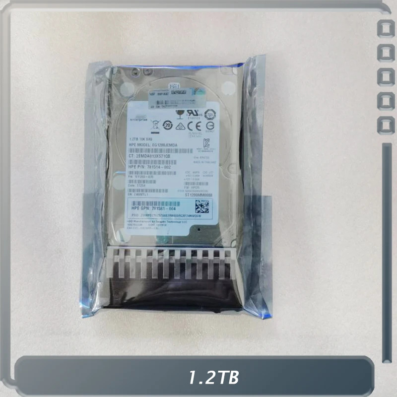 hp호환E J9F48A경우 787648 -001 MSA2 1.2TB 12G 10K 2.5인치 DP ENT SAS 엔터프라이즈 서버 하드