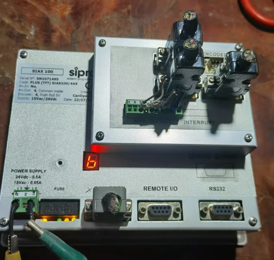 오리지널 전체 기계 HMI SIAX100