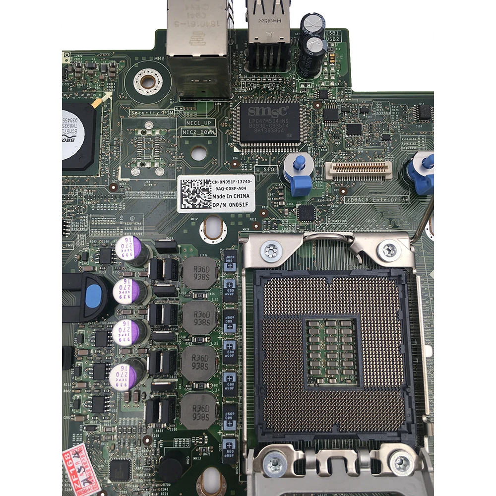 DELL PowerEdge R410 WWR83 W179F N83VF N051F 1V648 서버 마더보드 고품질