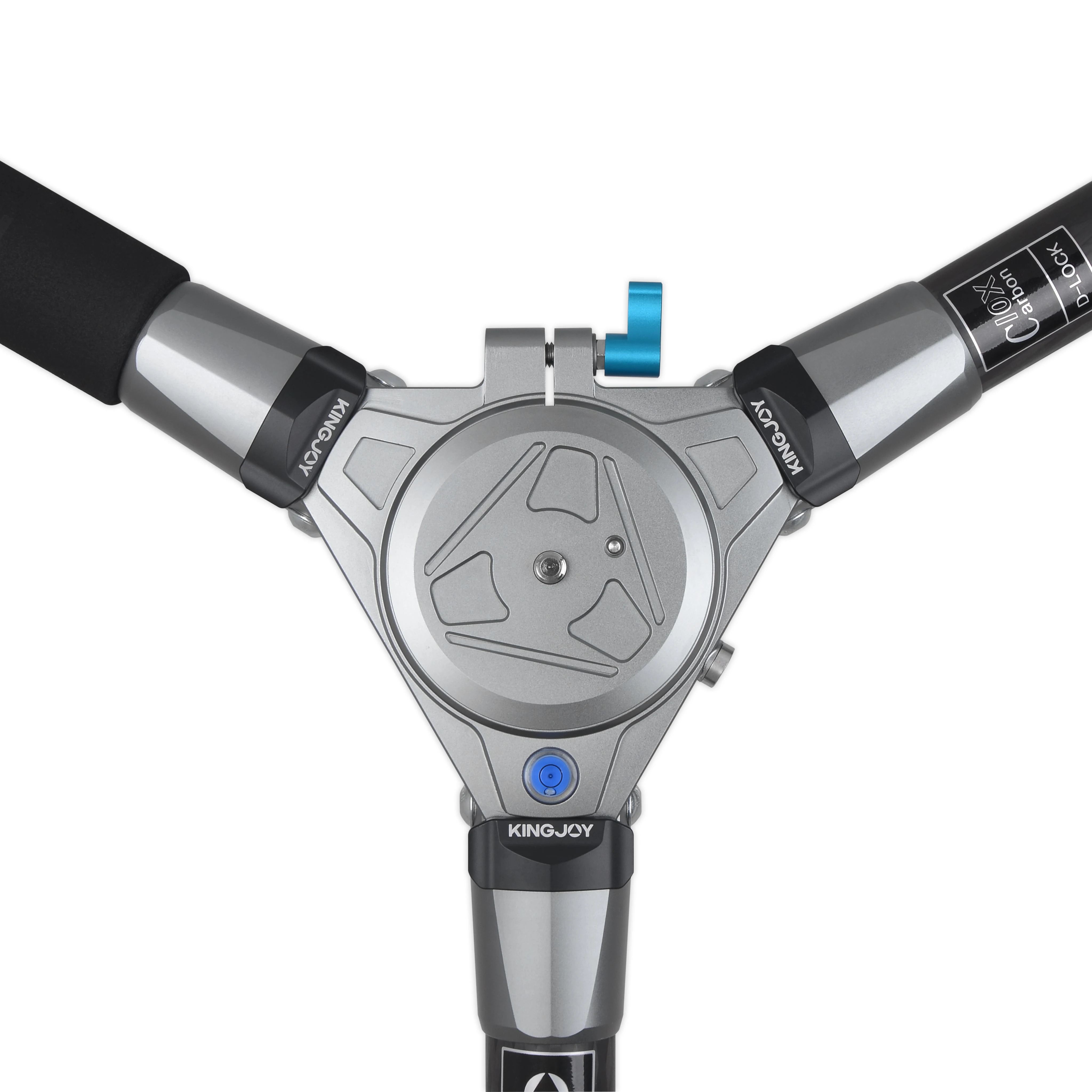 KINGJOY A85 1.5M 디자하이 엔드 직경 35mm 프로 탄소 섬유 사냥 카메라 삼각대