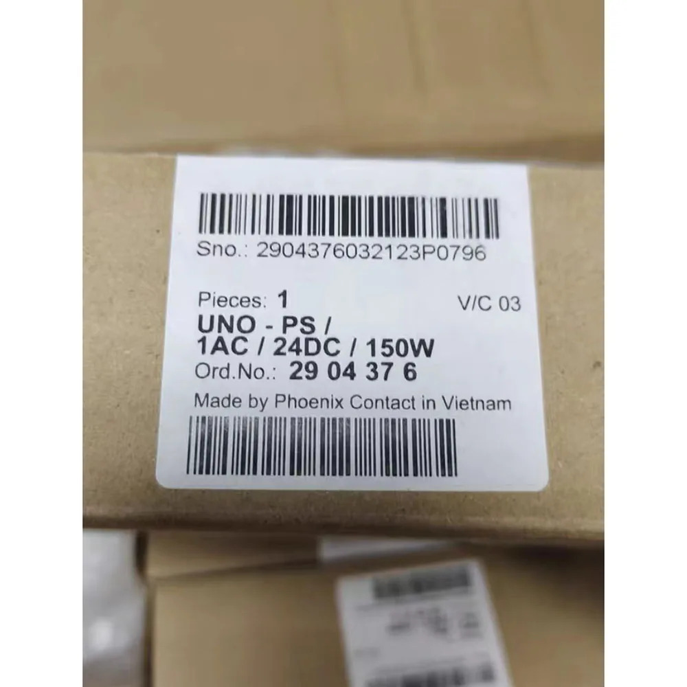 UNO-PS/1AC/24DC/150W 2904376 Phoenix 전원공급장치경우