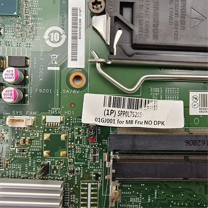 14039-1 Lenovo호환 M8350Z AIO 마더보드01GJ001 IH110SWG/V1.0 LM80Z 메인보드 완전 작동 리퍼