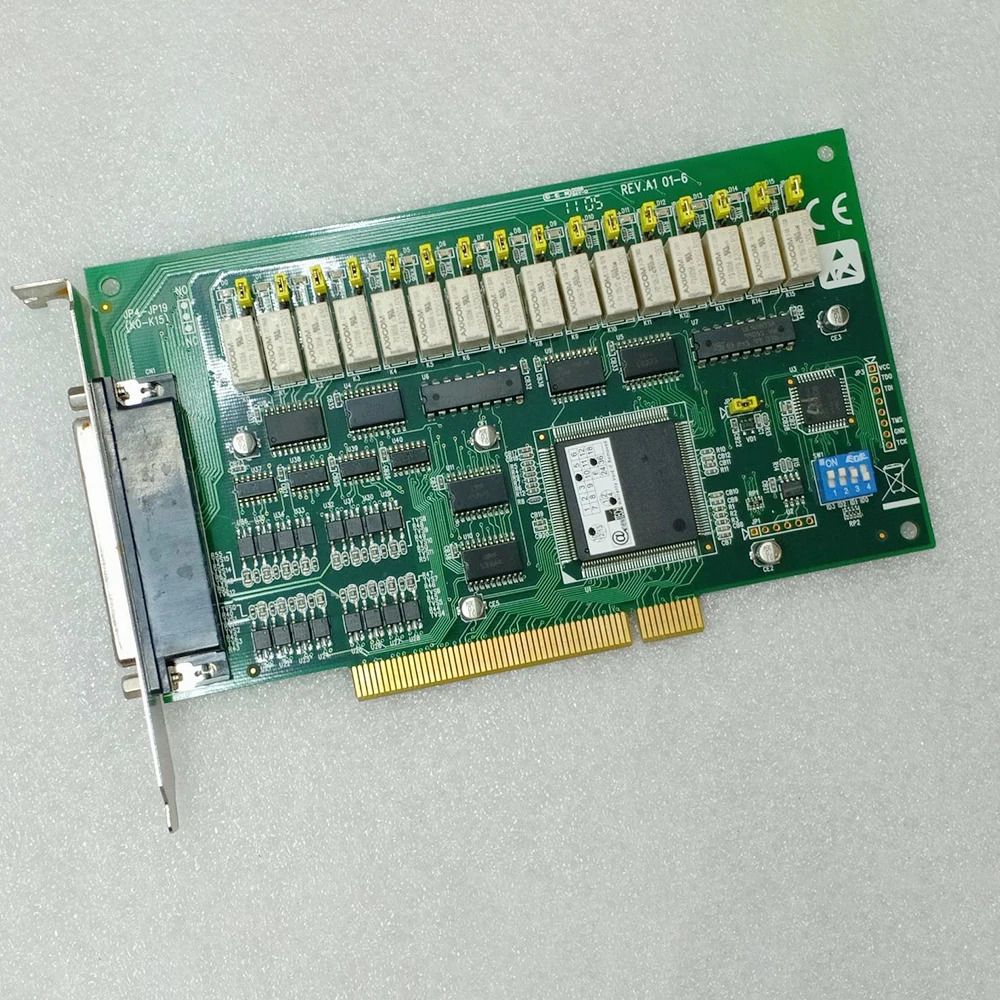 어드밴텍 PCI-1762 REV.A116채널 절연 디지털 입력 16채널 릴레이 출력 카드