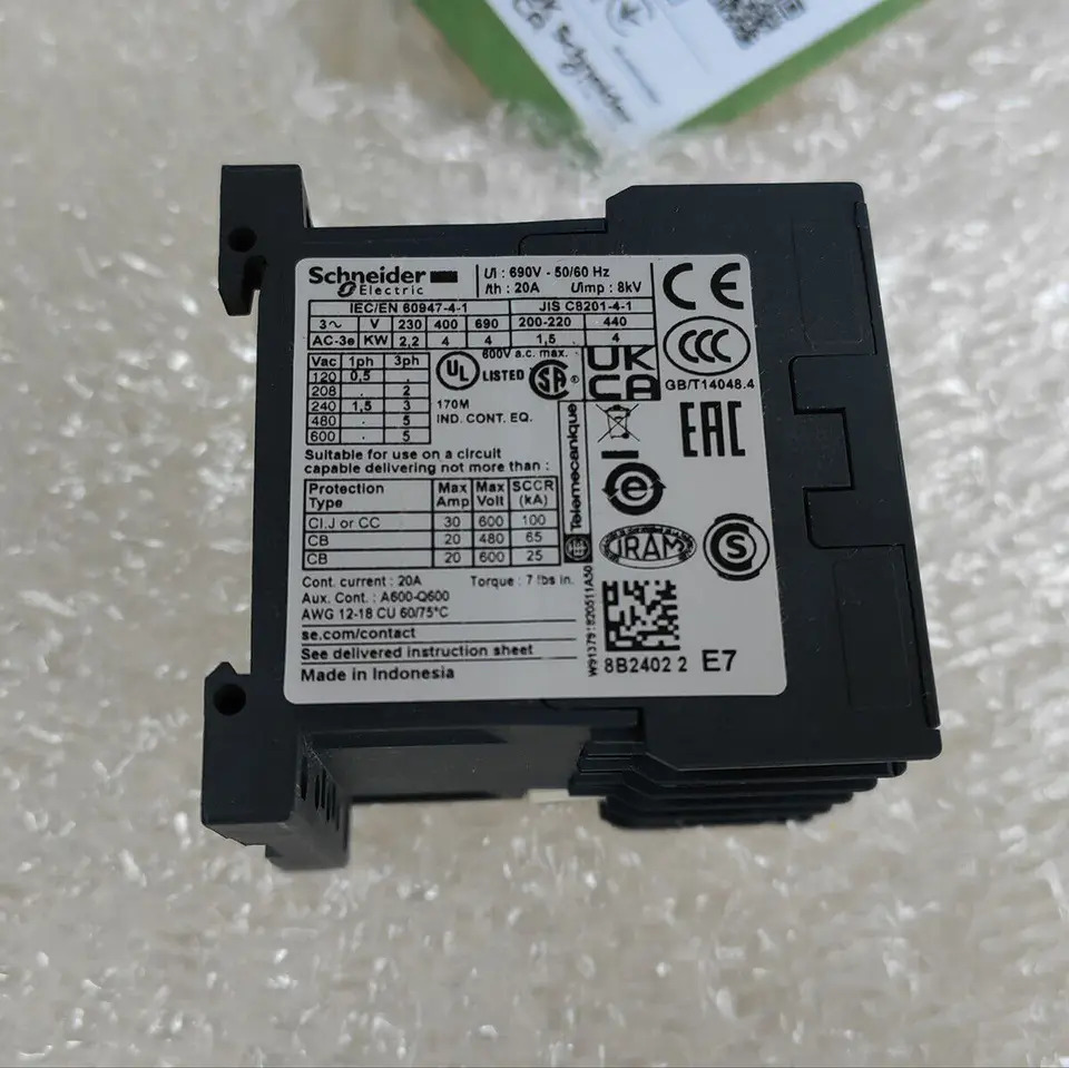 AC 접촉기 LC1K09008E7 AC48V 신