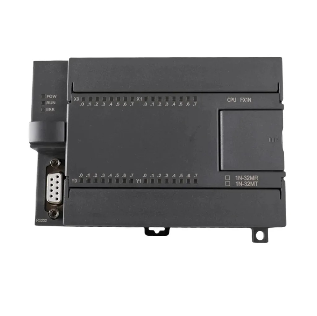 PLC 산업제어 보드 DC24V FX1N 32MR 6W 16 입력 출력 Baud 9600은 인터페이스를 지원