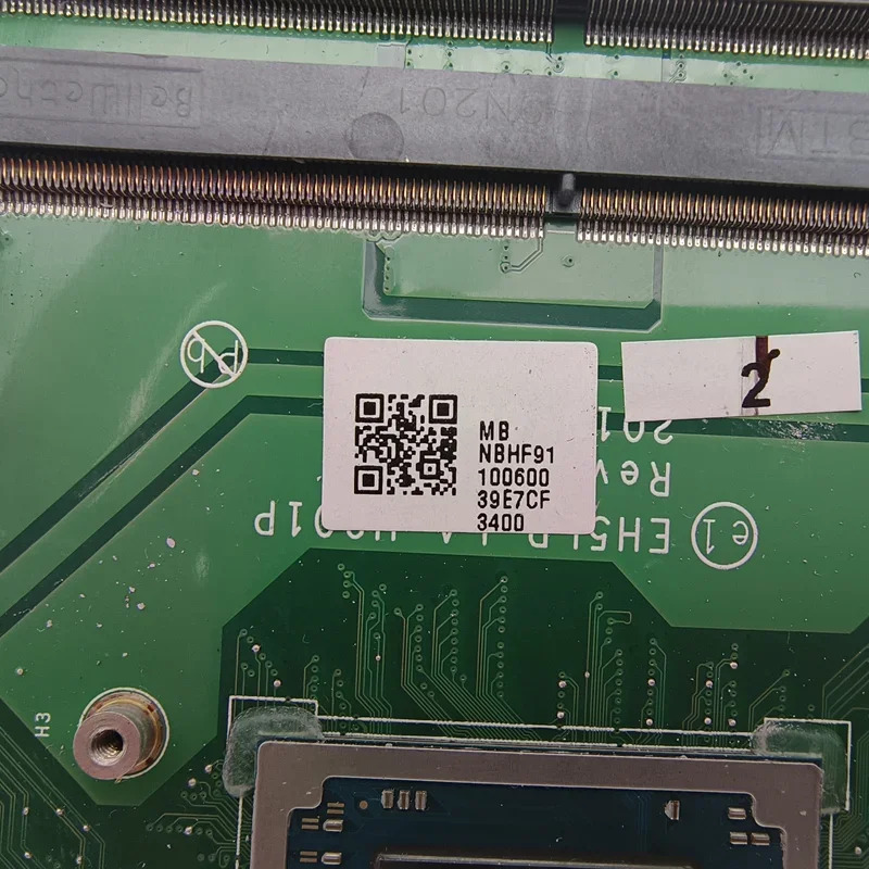 에이서 아스파이어 A515-43 노트북 마더보드 EH5LP NBHFLA-H801P 911006 R5-3500 CPU DDR4 메인보드 완전 작동 리퍼