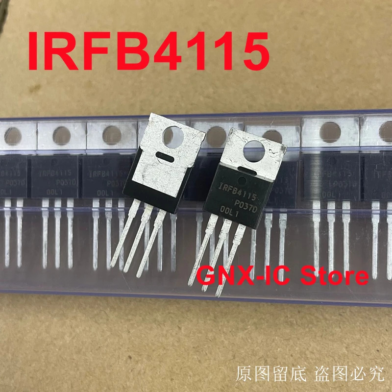 10PCS - 20PCS 실제 오리지널 대량 IRFB4115PBF IRFB4115 1RFB4115 150V 104A TO220 50PCS