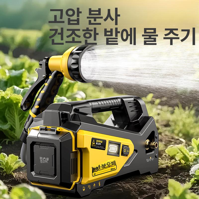 충전식 수중펌프 자동 소형 양수기 분무기 워터 수중 배터리 농사용 배수 무선 호스 급수기 - 상세 이미지 4
