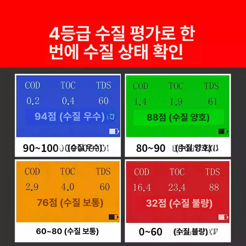 고급형 세균측정기 박테리아 미생물 수질검사키트 미터 고정밀 테스터기 계측기 온도 - 상세 이미지 5
