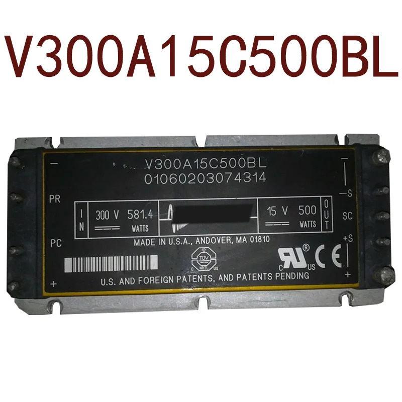 오리지널 DC300V-15VDC500W33.3A 현장 V300A15C500BL