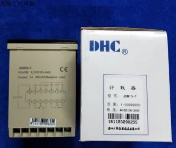 DHC 온주 다후아 CUONTS JDM15-T 6 자리 추가 프리셋 카운터 패널 리셋 AC DC100-240V