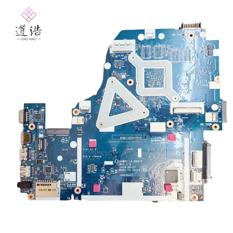 LA-B991P Acer Aspire E5-571G V72G 노트북 마더보드 A5WAH NBMLC11007 I5-5200U CPU 840M 2GB GPU DDR3 완전 작동