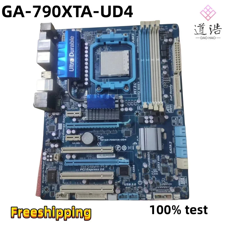 GA-790XTA-UD4 마더보드16GB 소켓 AM3 DDR3 790X 메인보드 완전 작동 리퍼