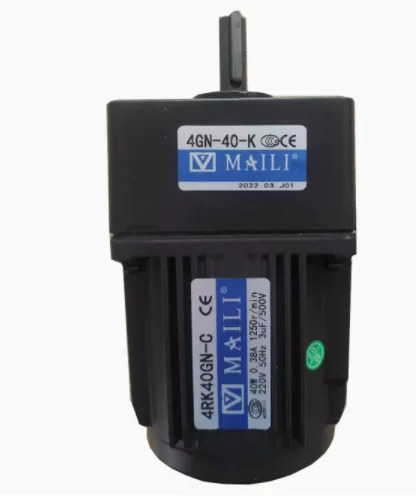 MAILI 감속 모터 220V 40W 0.38A 4RK40GN-C 4GN40K 기어박스 다른 모델경우 자에게 하십시오.