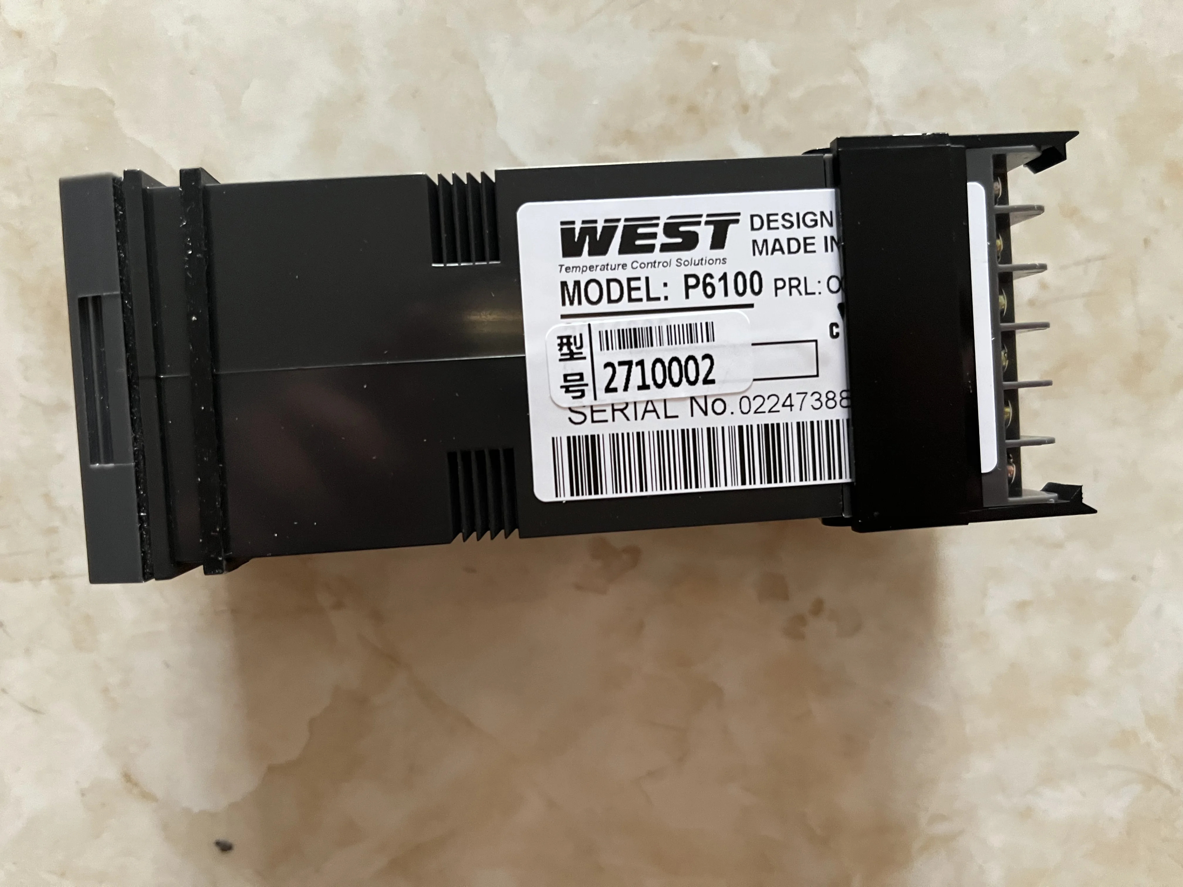 영국 온도 조절기 WEST P6100 시리즈 2710002  P6100-