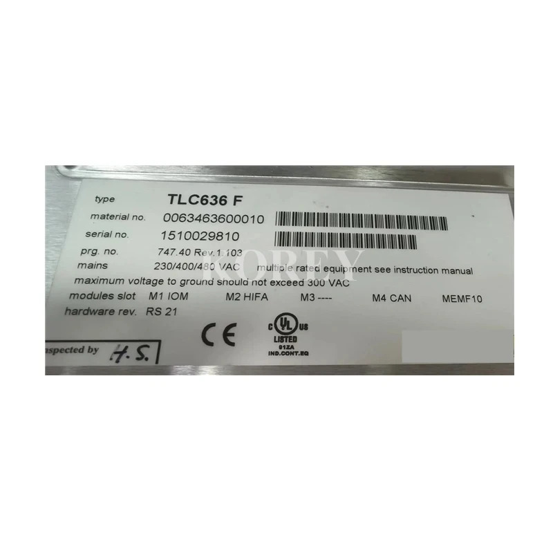 드라이버 TLC636 F 상태
