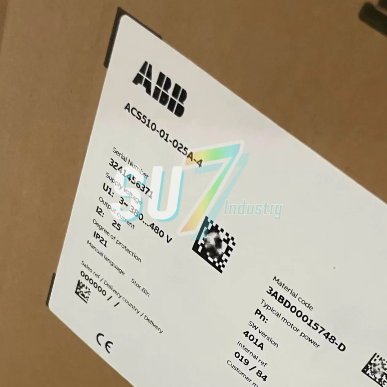주파수 변환기 ACS510-01-017A-4 ACS510-01-025A-4 신규