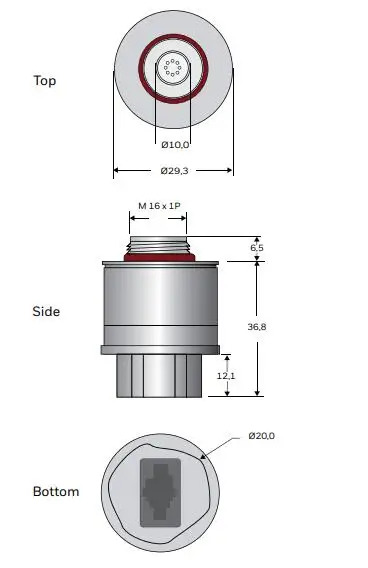 MOX3 Mindray o2 센서 신