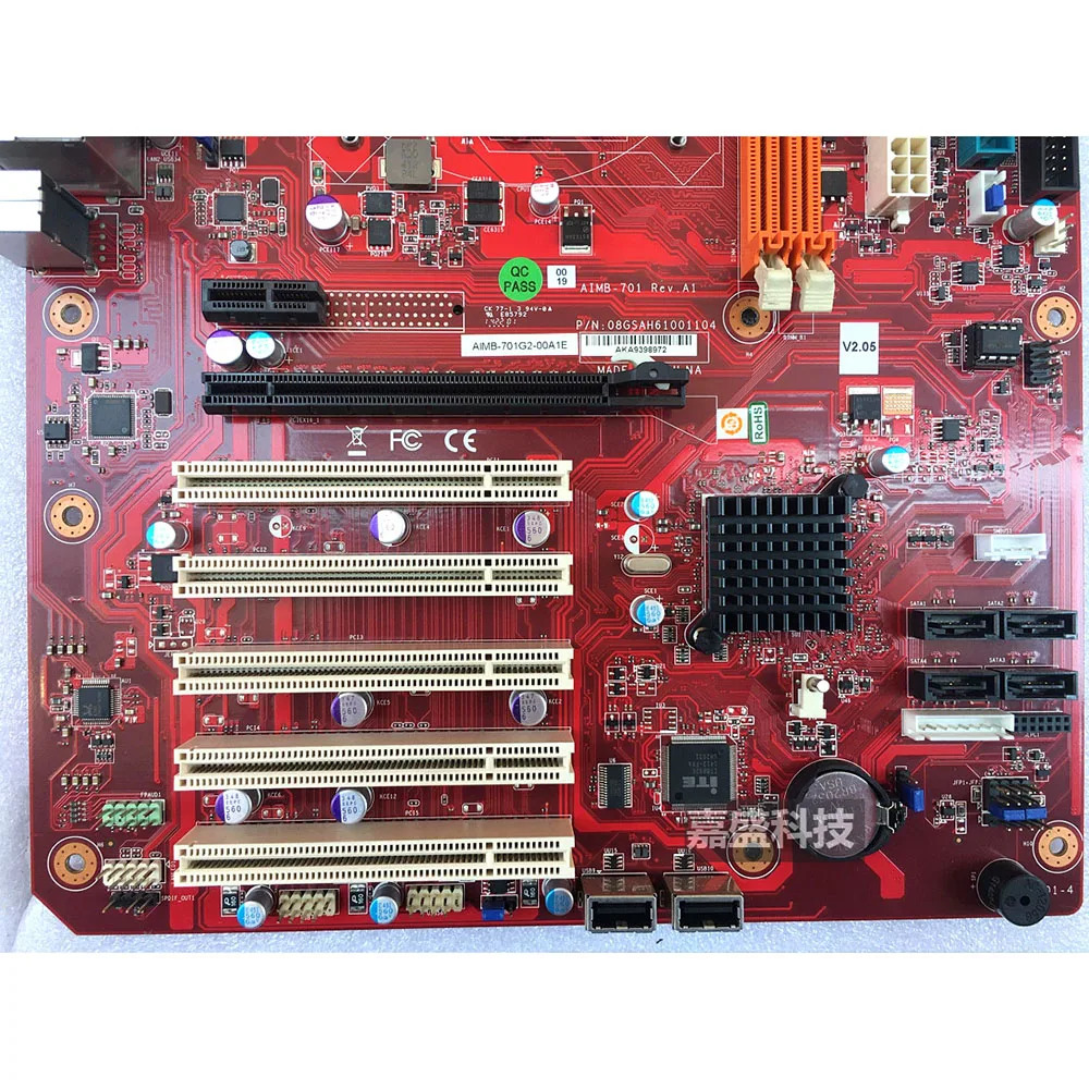 ADVANTECH 듀얼 네트워크 포트 AIMB-701 Rev.A1 AIMB-701G2 AIMB-701G2-00A1E산업마더보드