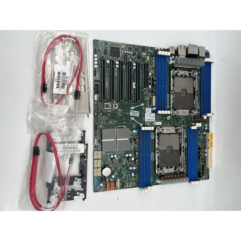 Supermicro 워크스테이션 마더보드X12DAI-N6 LGA-4189 DDR4 Xeon 확장 프로세서 PCI-E 4.0 M.2 지원