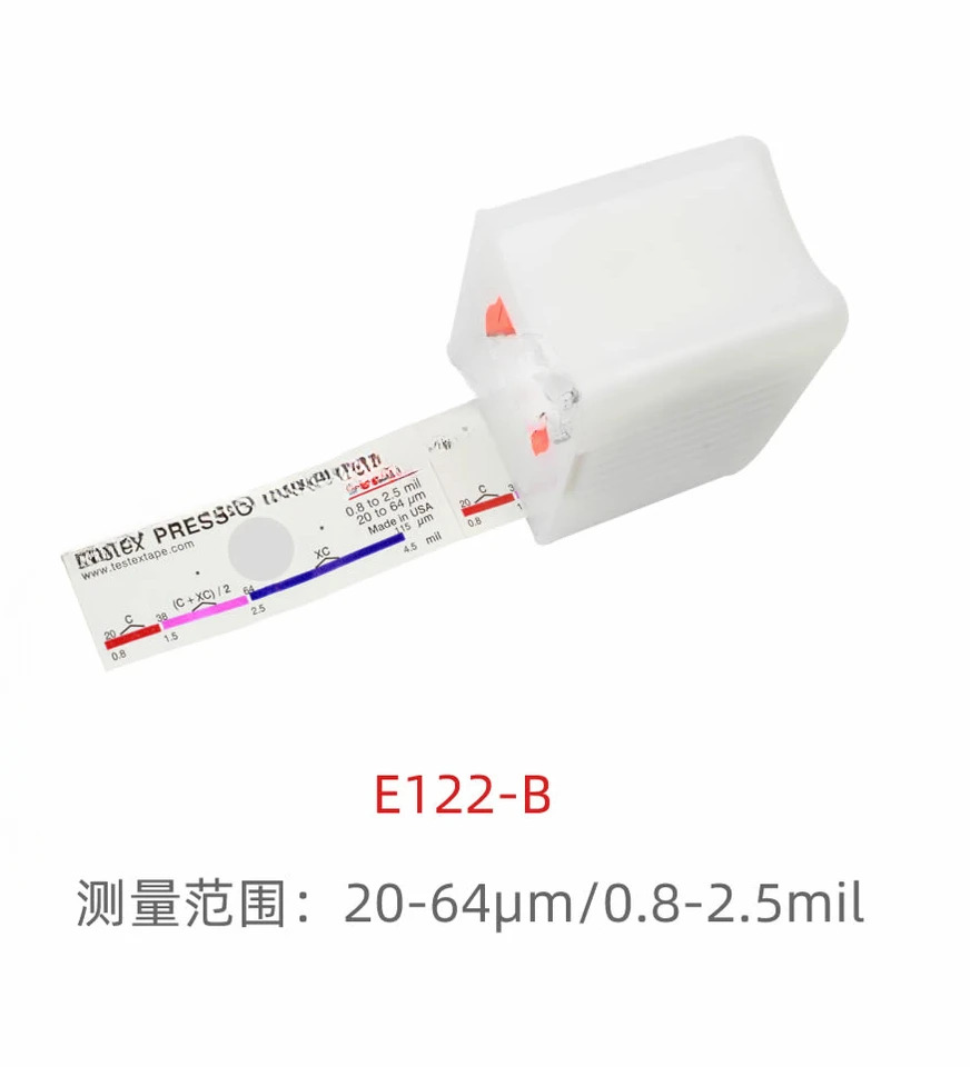 E122-B/C 거칠기 측정 테이프 Testex 복제 마찰지