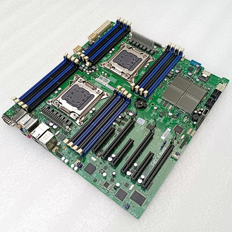 슈퍼마이크로 제온용마더보드 듀얼 LGA2011 E5-2600 V1 V2 패밀리 ECC DDR3 PCI-E 3.0 X9DAi