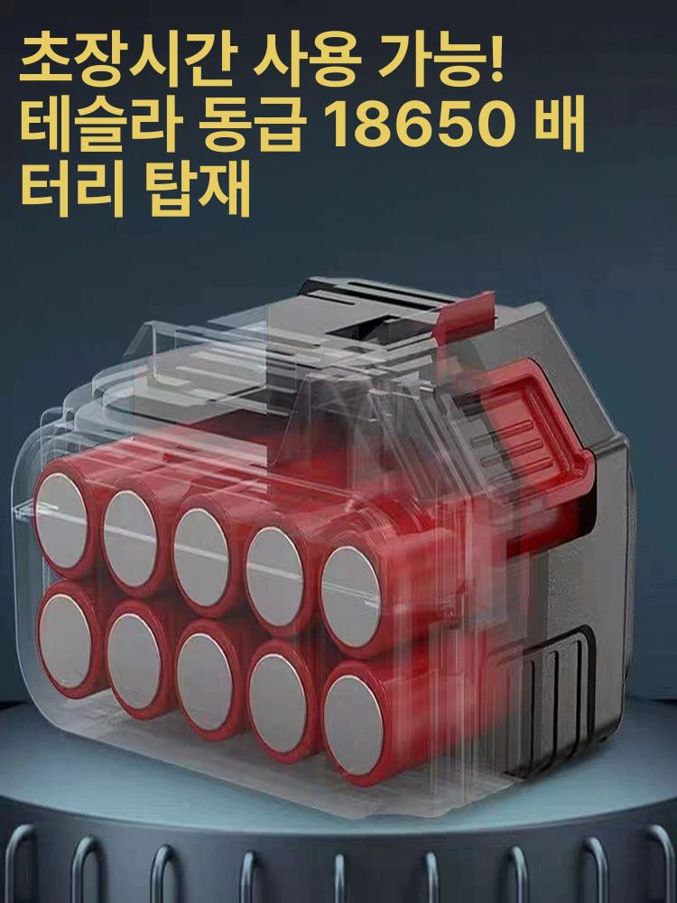 충전식 정원용 무선 예초기 휴대용 전동 잔디깎이 트리머 잡초제거 조용한 초경량 전정기 가정용 정원관리 이미지 6