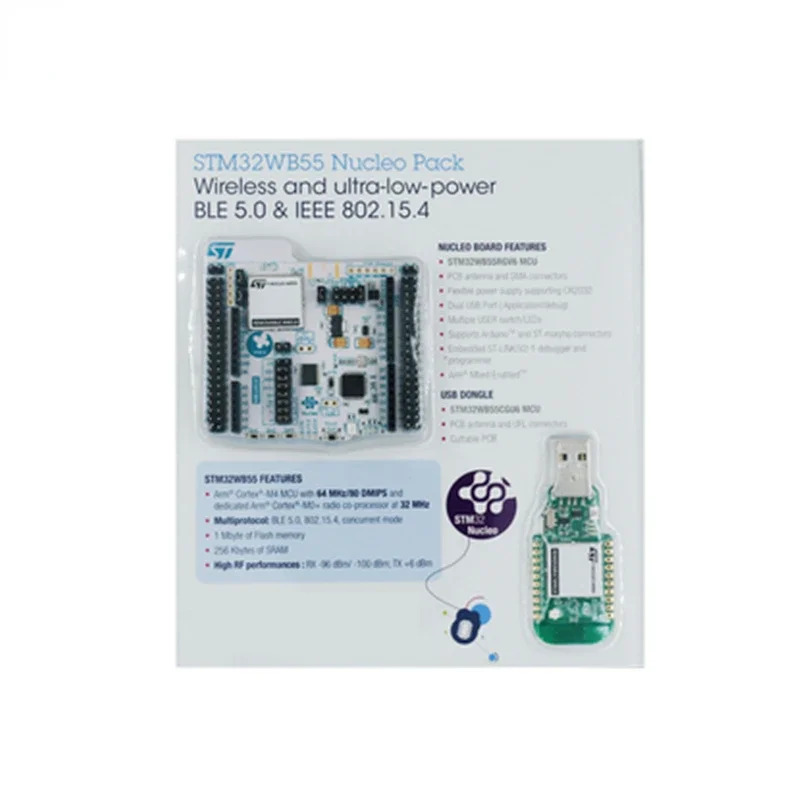 P-NUCLEO-WB55 마이크로 B USB 암호화 동글 Nucleo-68 STM32WB55