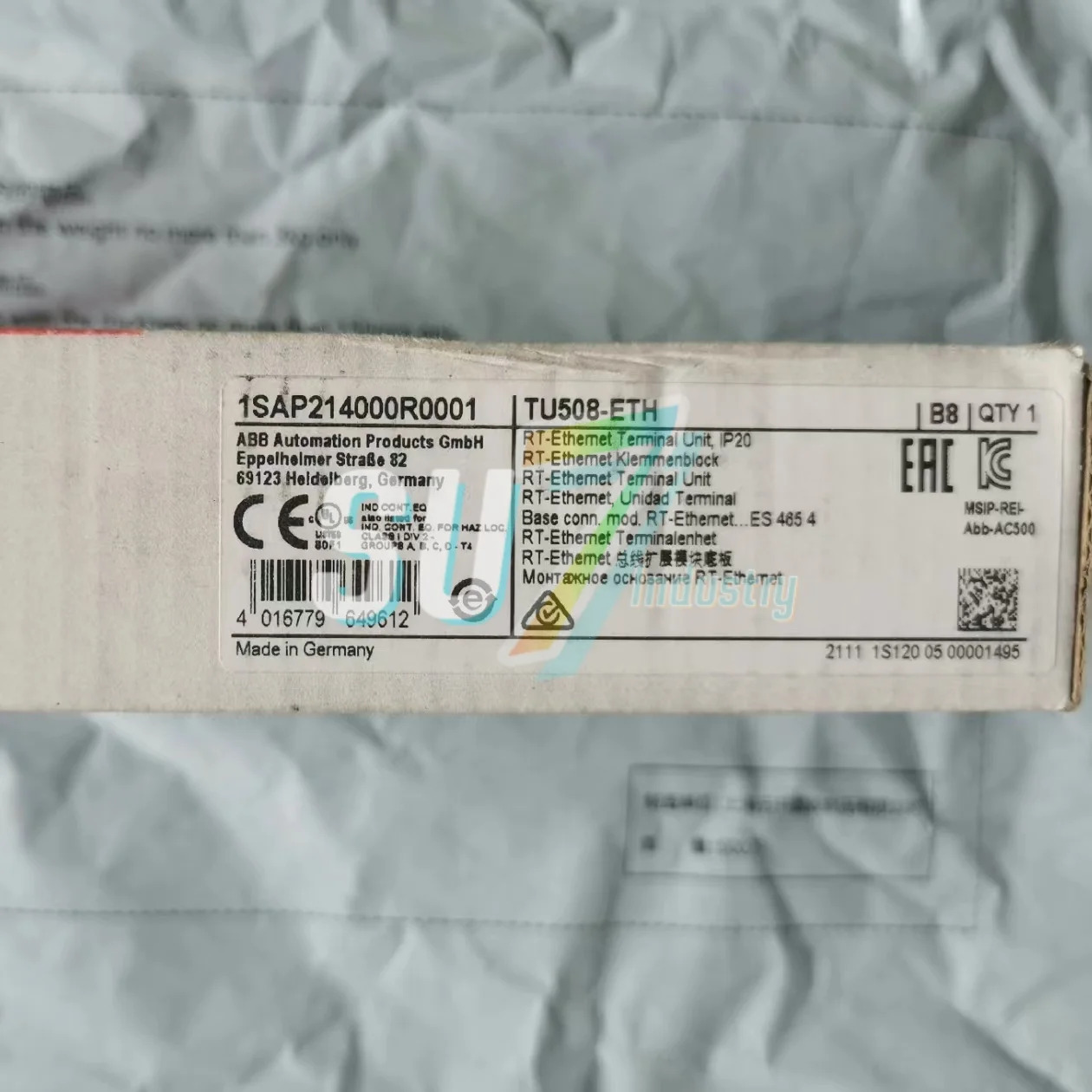 1SAP214000R0001 로직 컨트롤러 모듈 원본