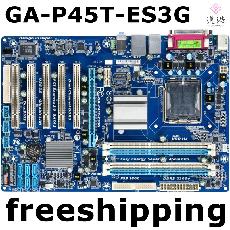GA-P45T-ES3G 마더보드리퍼 완료 메인보드 16GB LGA 775 DDR3 P45