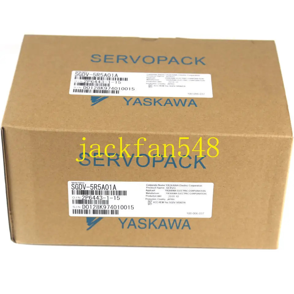 Yaskawa SGDV-5R5A01A 서보 드라이버 신형 1PC
