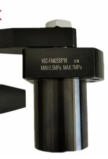 Clamptek 코너 실린더 HSC-FAM25SR x 90 HSC-FAM40 Whirling MIN0.5MPa 7MPa