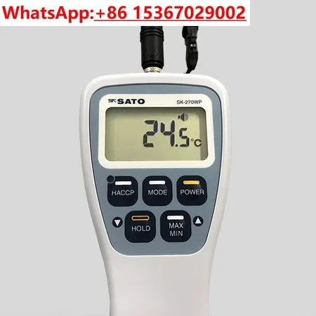 SK-270WP S270WP-01 온도계 휴대온도계 방수 천공 프로브
