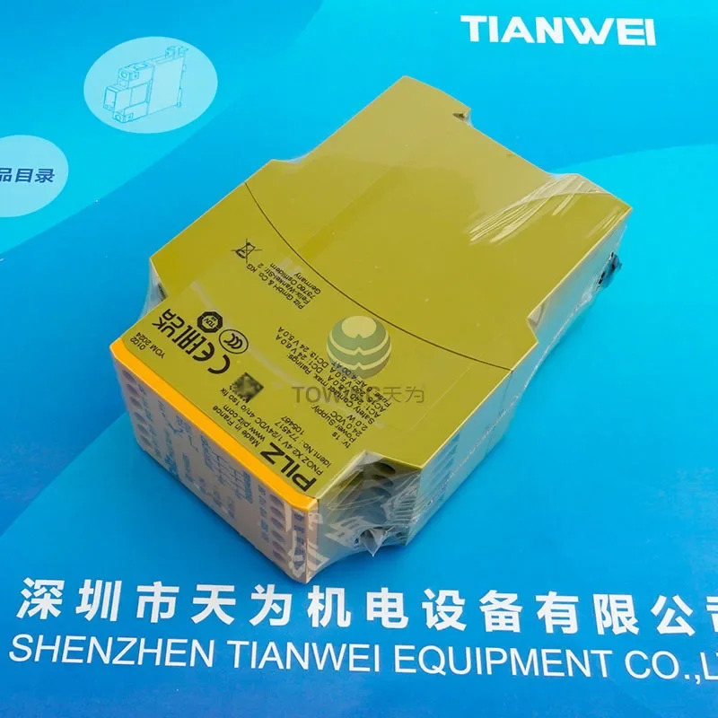 Pilz 774517 프리스탠딩 안전 릴레이 PNOZ X2.4V 124VDC 4no 1so Fi 신