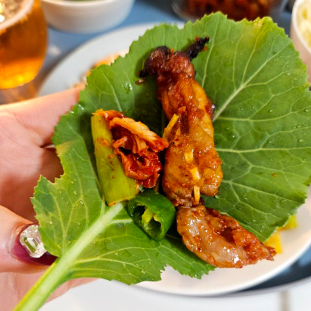 [중독성갑]쫄깃한 닭목살구이 550g 2인분 간장/양념 국내산 닭특수부위 캠핑 이미지 6