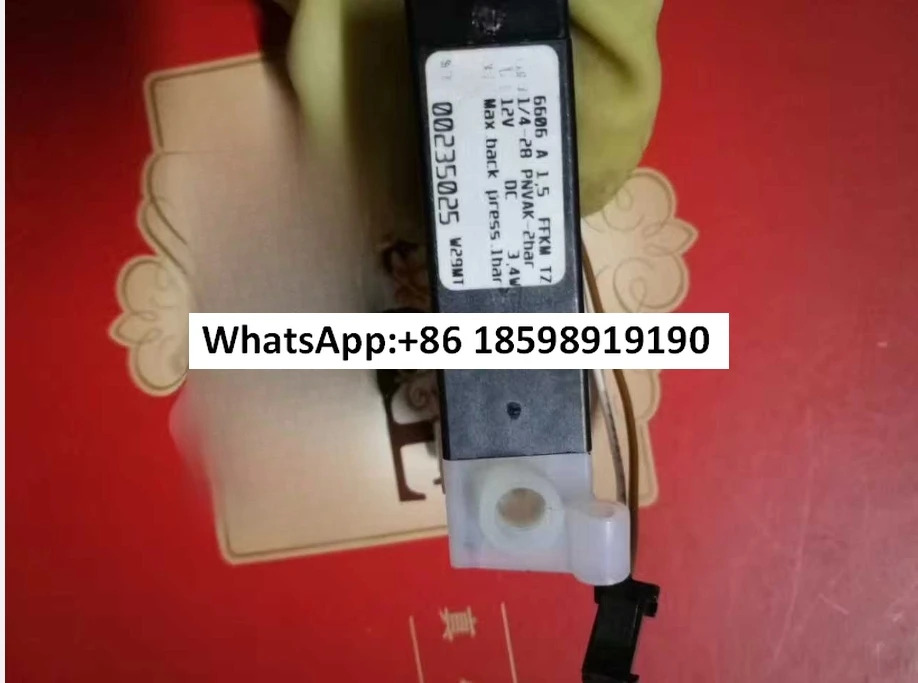 소형 DC 양방향 솔레노이드 밸브 6128A 12VDC 5W 3bar
