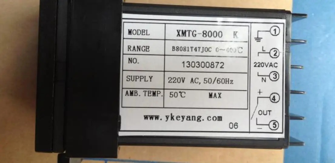 KEYANG XMTG-8000 XMTG-B8081T47JOC 코딩 기계 지능형 온도 컨트롤러 전신