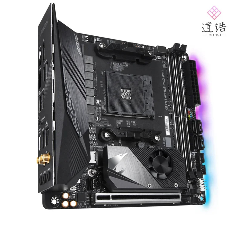X570 I AORUS PRO WIFI 마더보드 64GB AM4 DDR4 메인보드 완전 작동 리퍼
