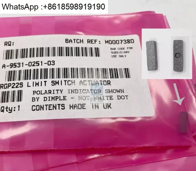 Renishaw A-9531-0250 A-9531-0251 A-9531-0250-04 RGM호환22S RGP22S 리미트 스위치 액추에이터 자석 제로 위치 잠금 블록