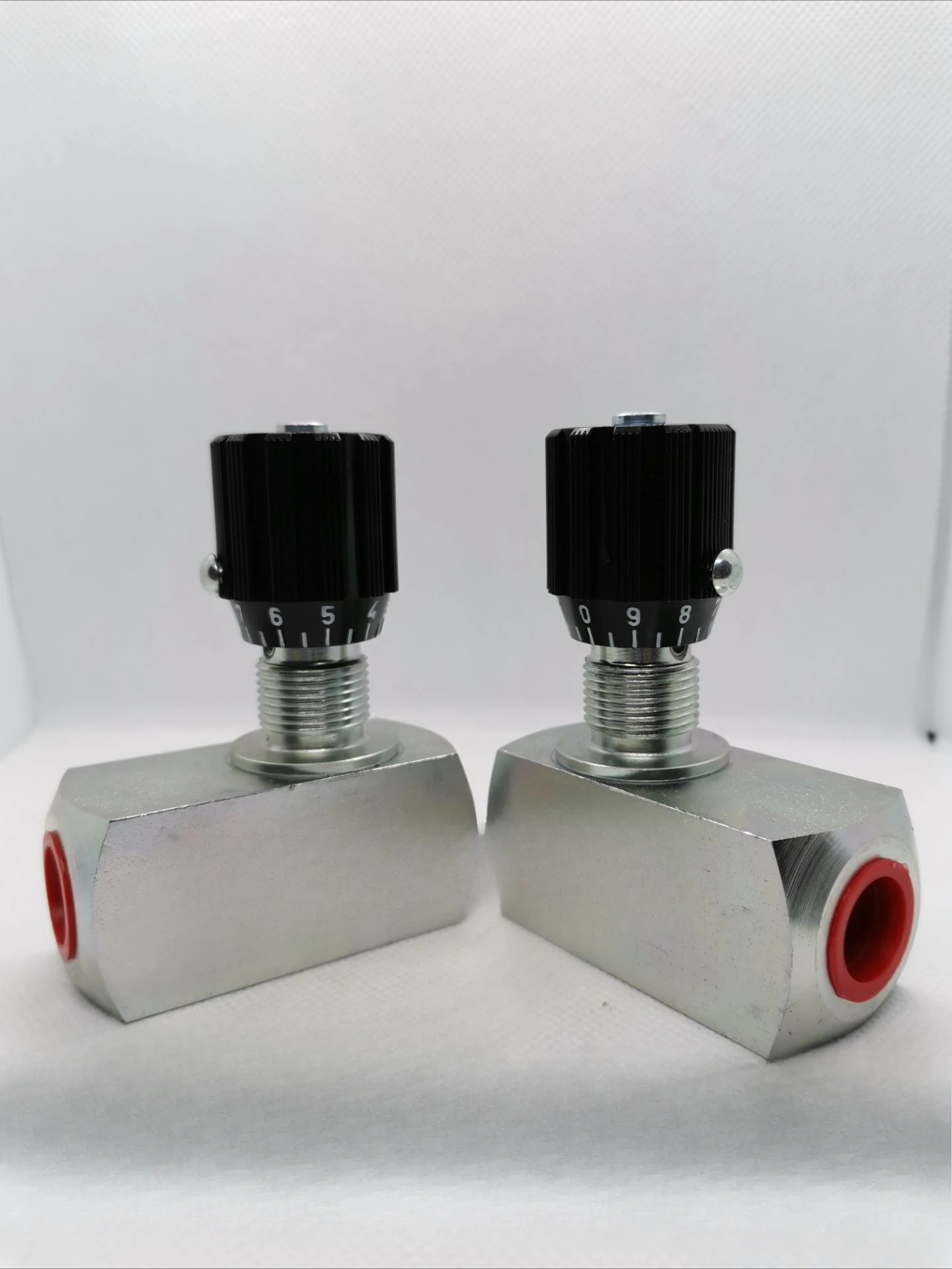 스로틀 밸브 NDV DN16 G3/4 PN350 1A 18 오일 회로 조정