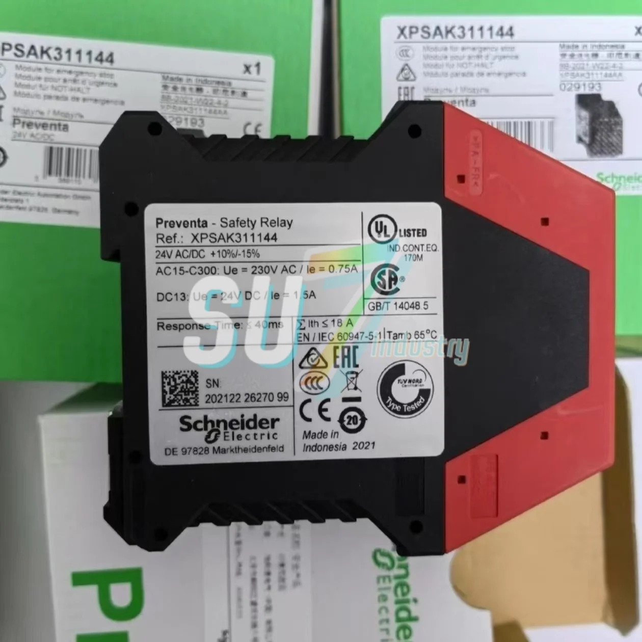 XPSAK311144 XPSAK371144 안전 릴레이 새