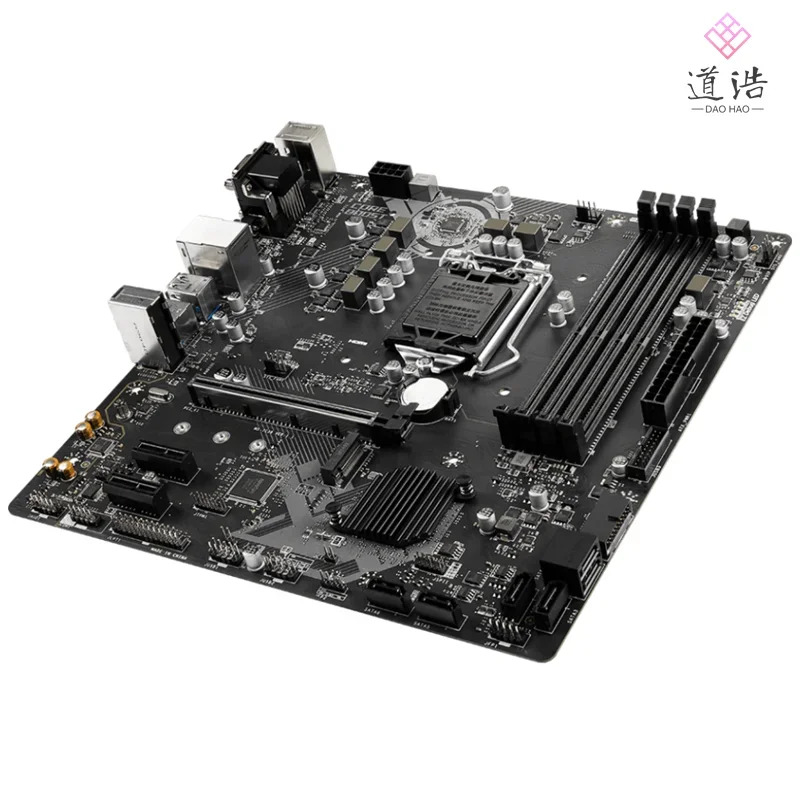 B365M PRO-VDH 마더보드64GB VGA DVI HDMI M.2 LGA 1151 DDR4 마이크로 B365 메인보드 완전 작동 리퍼