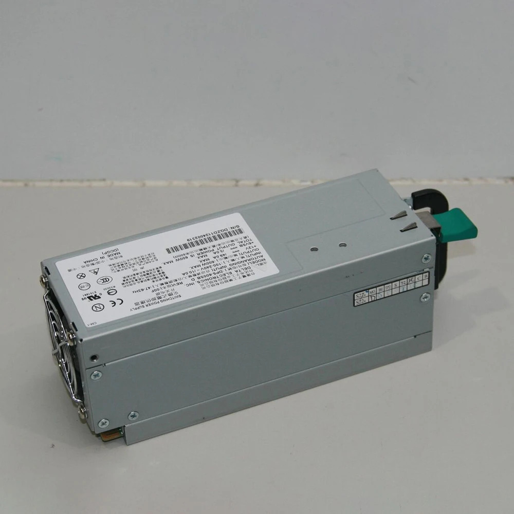 델타 600W Verizon QNAP 2U 서버 전원공급장치 TS-1679UDPS-600SB D E A